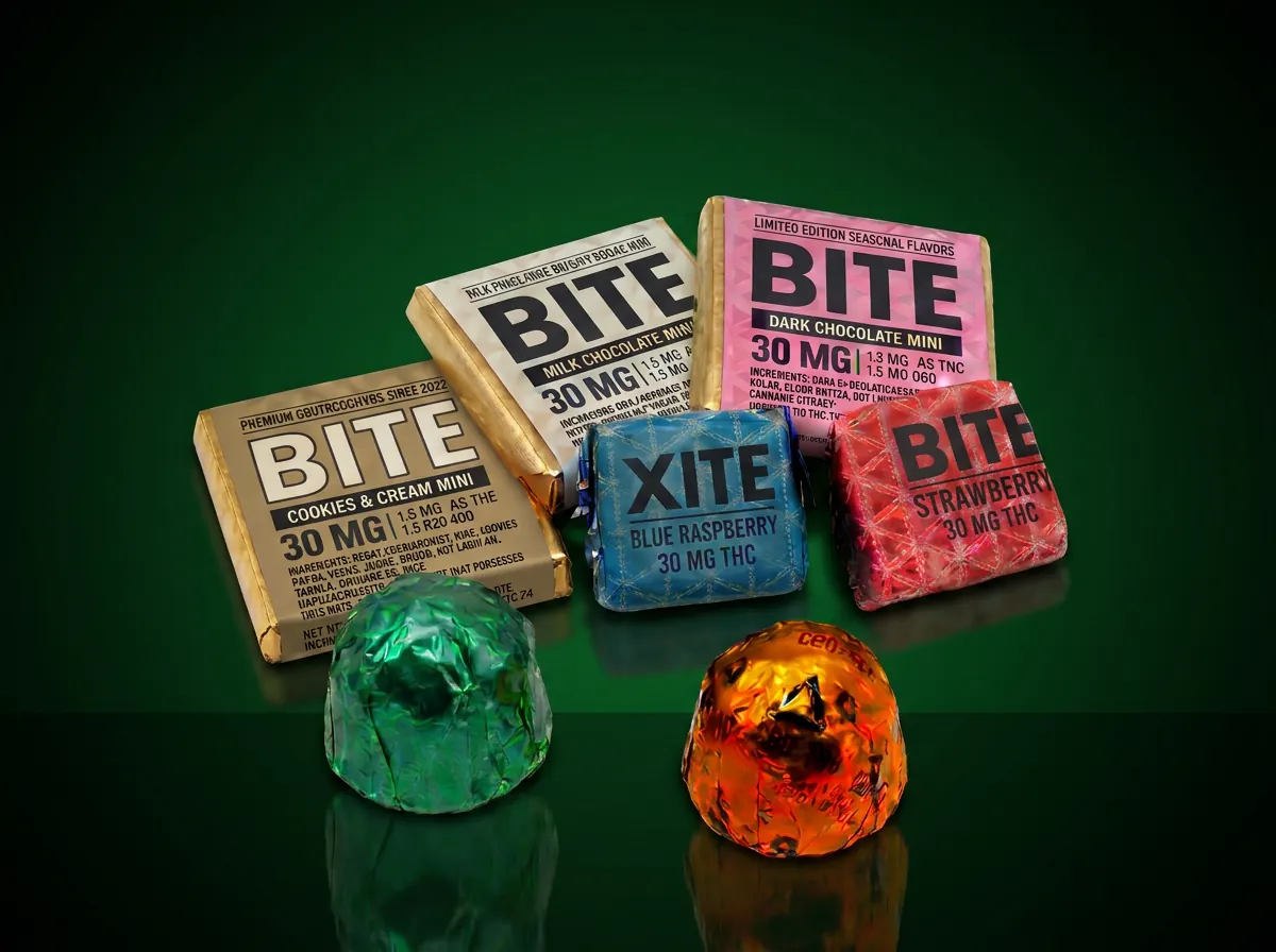 Edibles — featured products at The Green Leaf
